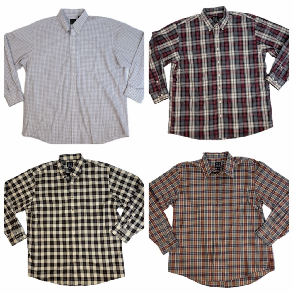 4 Jos A Bank XL Button Down Shirts